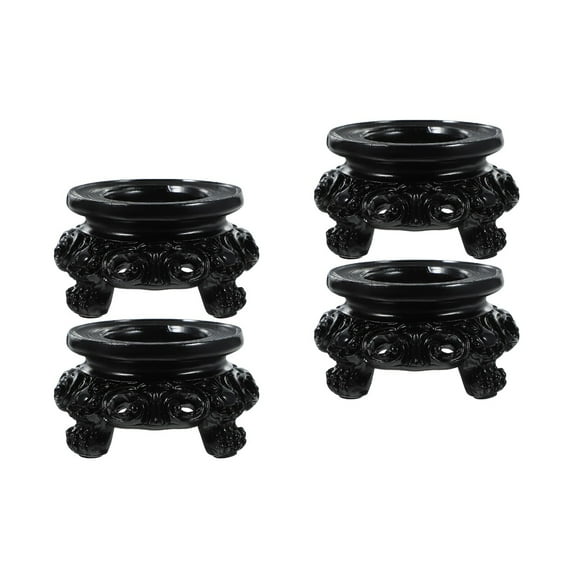 2 Pieces Rotating Display Stand Crystal Ball Base