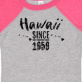 thumbnail image 4 of Inktastic Hawaii Since 1959 Boys or Girls Baby Bodysuit, 4 of 5