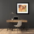 thumbnail image 4 of Christian Rohlfs 22x20 Black Modern Framed Museum Art Print Titled - Hahn and Huhn (1906), 4 of 5