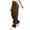 DI64_Coffee, variant on Baggy Womens Cargo Pants High Waisted Open Leg Pants Hiking Lightweight Streetwear Trouser with Multiple Pockets Light Gray S