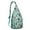 Greenish-blue-13, variant on Life is Better with Sushi Sling Backpack – Playful Avocado & Rice Print Crossbody Bag, Fashionable Lightweight Daypack