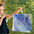 thumbnail image 5 of Dreamtimes Marble Soft Hand Towels 2-Piece Absorbent Bath Towel Decorative Fingertip Towels for Bathroom Gym Spa Hotel Beach Swimming Pool,14.4" x 28.3", 5 of 7