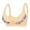 Beige, variant on Women's EU/US Size Bra A-G Cup - Wireless Comfort - Full Coverage - Breathable Everyday Wear | Hontri | A G Cup 36 52 Large Bra European And American Size Without (Beige | 110B)