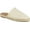 Beige, variant on Womens Ivory Jute Frayed Padded Jaime Round Toe Platform Slip On Mules 9 M