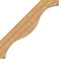 thumbnail image 3 of 5 1/2"W x 40"D x 40"H Funston Smooth Knee Brace, Western Red Cedar, 3 of 4