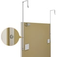 thumbnail image 6 of 48" x 16" Full Length Over the Door Mirror with 2 Metal Hangers for Bedroom, Living Room & Bathroom, 6 of 6