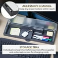 thumbnail image 3 of ECR4Kids MessageStor Dry-Erase Keyboard Write and Store, Desk Organization, Assorted, 3 of 9