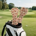 thumbnail image 3 of Yuyamidu Cute Capybara Golf Club Head Covers for Women Watermelon Golf Accessories Club Covers for 3/5 Woods and Driver Fairway Hybrids, 3 of 8