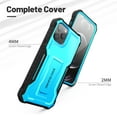 thumbnail image 5 of ExoGuard For iPhone 12 Pro Max Case, Phone Case with Screen Protector and Kickstand (Blue), 5 of 7