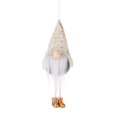 thumbnail image 1 of Adornos navideños, decoración navideña, muñeco de punto sin rostro, colgante, muñeco anciano, 1 of 5