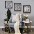 thumbnail image 6 of Stratton Home Decor Farmhouse White Framed Metal Flower Wall Decor, 6 of 6