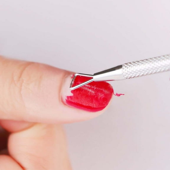 LULULION Cuticle Tool Metal Nail Care 1Pcs