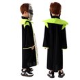 thumbnail image 2 of SUNSIOM Halloween Alien Costume for Kids Long Sleeve Robe Face Covering Set Party Cosplay Outfits, 2 of 9