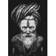 thumbnail image 2 of Abdulazim, Ahmed 24x32 White Modern Wood Framed Museum Art Print Titled - Face The Sadhu ..., 2 of 4