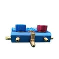 thumbnail image 5 of Refrigerant Manifold Gauge Air Condition Refrigeration Set Air Conditioning Tools With Hose And Hook For R12 R22 R410A R134A, 5 of 5