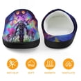 thumbnail image 5 of Kids The Legend of Zelda Slippers Anti-slip Fluffy Fuzzy House Slippers Warm Soft Plush Winter Fluffy House Shoes for Boys Girls, 5 of 7