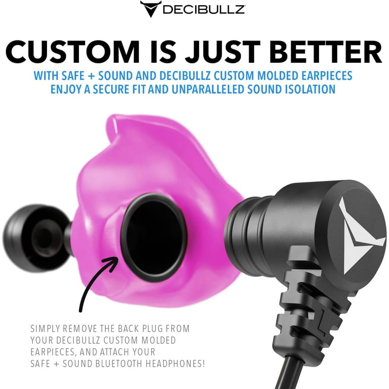 Decibullz Safe Sound Wireless Bluetooth Headphone Decibullz