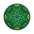 thumbnail image 2 of Waterproof Spare Wheel Cover, Green Shades Kaleidoscope Adjustable Wheel Cover For Jeep Trailer Rv Suv Car, 16 Inch, 2 of 8