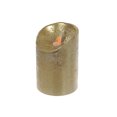 thumbnail image 1 of Bougie Led Scintillante En Cire (Dorée) - Lot De 2, 1 of 4