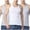 Beige, variant on Taqqpue 3 PC Men's Shirt Tanks Casual Solid Color Cotton Tank Tops Moisture-Wicking Sleeveless Undershirts Tank Shirt for Men