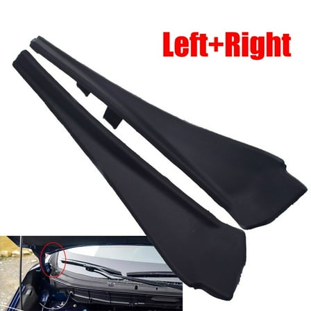 Front Left Right Windshield Wiper Cowl Extension Trim For Nissan for Rogue 14-20