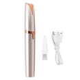 thumbnail image 3 of Eyebrow Hair Remover, Electric Eyebrow Trimmer Rechargeable With Brush For Women, 3 of 8