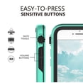 thumbnail image 4 of BELTRON aquaLife Waterproof, Shock & Drop Proof, Dirt Proof, Heavy Duty Case Compatible with: iPhone 7/8 IP68 Rated, MIL-STD-810G Certified Features: 360 Watertight Sealed Design Teal, 4 of 8