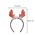 thumbnail image 2 of Dengmore Christmas Party Decorations Christmas Antler Headdress Headband Christmas Gold Big Antler Headband Headband Decorative Props, 2 of 5