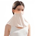 thumbnail image 2 of UPF 50+ Unisex Breathable Cooling Face Cover, Sun UV Protection Earloop Neck Gaiter Scarf Mask, for Summer Outdoor Activities, 2 of 8