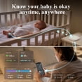 thumbnail image 4 of Sense-U Smart Baby Monitor Sock Shoe 2 (Long Range) with Transmissive PPG Foot Sensor, Track Sleep Patterns & Movement ,Base Station Display Room Temperature & Humidity, 4 of 9