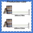 thumbnail image 3 of Peel and Stick Caulk Cover Tape(6M/20Ft),Ceramic Tile Gap Tape Window Sealing Tape Ceramic Look Waterproof Adhesive Strip for Bathtub, Kitchen, Toilet & Wall Edges(Porcelain White), 3 of 9