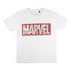 thumbnail image 1 of Marvel - Camiseta Entramado Niños (Blanco), 1 of 2