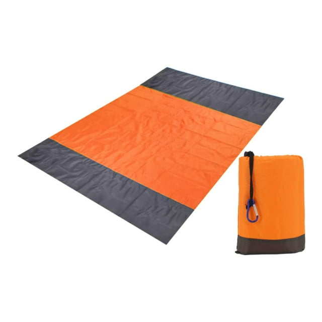 Esterilla de playa para exteriores, con bolsa de almacenamiento, resistente al desgaste, versátil, para acampar, para jardín, patio, camping, barbacoa S