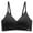 Black, variant on ktowifly Push up Bras for Womens V Neck Full Coverage Seamless Bra Lightweight Wireless Bra Bralette