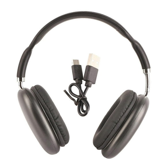 Bluetooth Headphone Noise Reduction Clear Sound Quality Heavy Bass Headphones Wireless Headphone for Computer PC Black