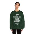 thumbnail image 4 of Funny Saying Accountant Learning School Teaching CP Gildan 18000 Sweatshirt, 4 of 4