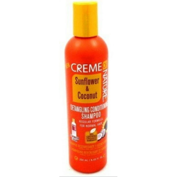Creme of Nature Detangling Conditioning Shampoo, Sunflower & Coconut, 8
