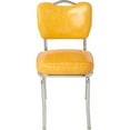 thumbnail image 4 of Richardson Seating Handle Back Diner Chair with 2" Box Seat-Color:Cracked Ice Yellow, 4 of 7