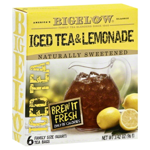 Bigelow® Half & Half Iced Tea & Lemonade Tea Bags 6 ct Box Walmart