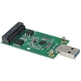 thumbnail image 3 of Datingday Mini USB 3.0 to PCIE mSATA External SSD PCBA Conveter Adapter C JBYJn$, 3 of 3