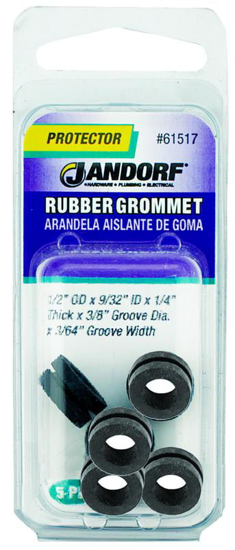 Jandorf Specialty Hardw Grommet Rubber 1/2 Od 61517 