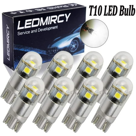 W5W 194 LED Bulbs White T10 921 168 LED Light Bulb Super Bright 12V ...