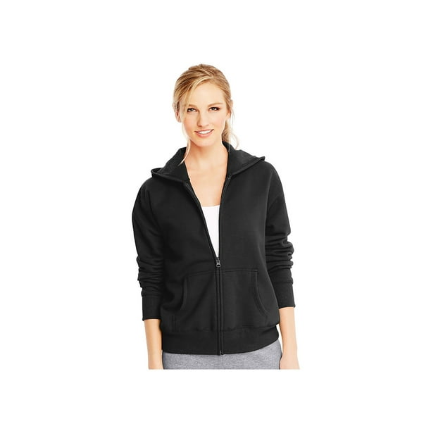 Hanes - Hanes Women's Full-Zip Hoodie Sweatshirt, Style O4637 - Walmart ...