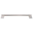thumbnail image 1 of Door Latch Guard Plate, L Shaped Door Reinforcement Plate Stainless Steel Outswing Door Security Protector Easy to Install Latch Guard Plate Cover with Screws for Home, Property, 1 of 7