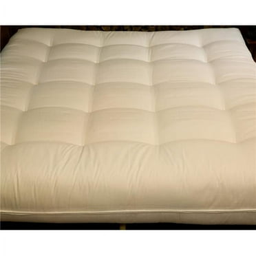 Naturally Sleeping CCF-10-CK California King Size Luxury Futon Mattress - Mattress Only