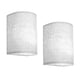 thumbnail image 1 of Conjunto de Dos Sconces de Pared Sconce Magnético Inalámbrico de la Pared Sconce Rgb Color Dimmable con Tela Lino Sombra Y Control Remoto, Iluminación de la Pared Sconce Decorativo de 2 Piezas para El, 1 of 6