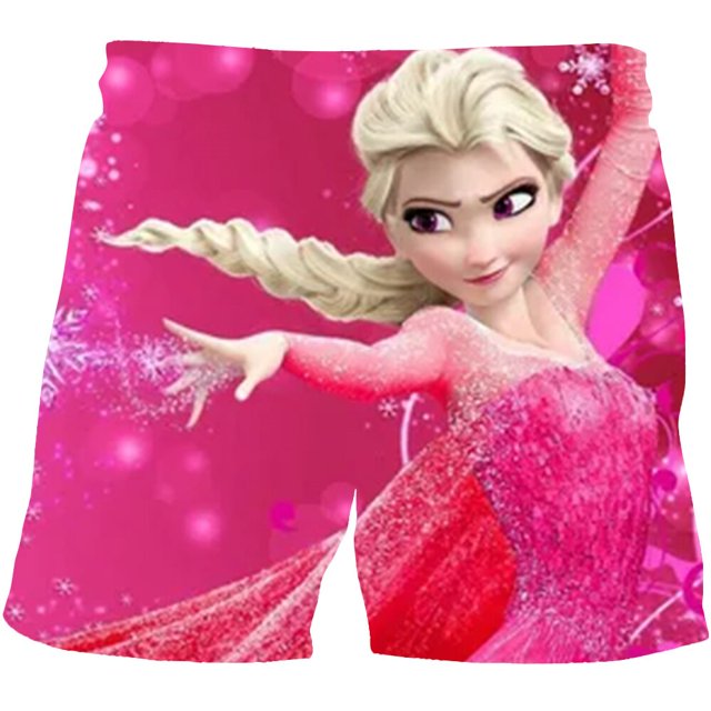 Camisetas de Frozen 2 para niños, novedad de verano, camisetas con estampado Kawaii de la serie Disney de 1 a 14 años, camisetas de moda Harajuku de princesa Elsa y Anna, 12M Gao Jinjia LED
