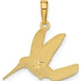 thumbnail image 4 of 14K Yellow Gold Hummingbird In Flight Pendant (21 X 21) Made Peru c3477, 4 of 6