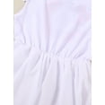 thumbnail image 5 of CARETOO Toddler Princess Dress Little Girls Clothes Mesh Dress Flutter Sleeve Formal Wedding Dress, 5 of 10