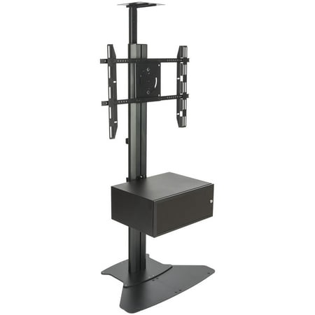 - Displays2go LPGP36FBC Video Conference TV Stand with Locking Cabinet, Fixed Display, For 30-84